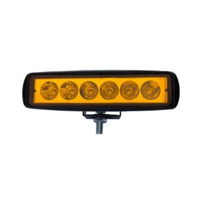 NEBLINERA 6 LED AMBAR RECT 4.5X16CM 443-5