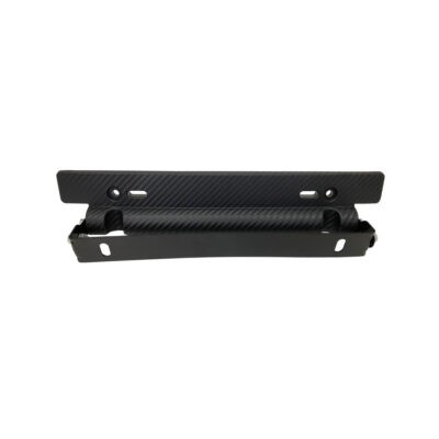 PORTA PLACA  AJUSTABE CARBON TM-302
