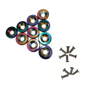 TORNILLOS RACING LM06-1A TORNASOL 10 PCS 6MM