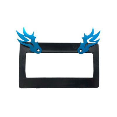 ADORNO P/PLACA LLAMAS 2 PCS AZUL MTCPJ0033