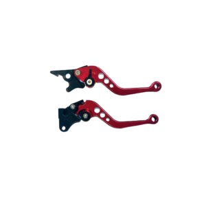 MANECILLA P/MOTO ALUMINIO ROJA  2 PCS MTCPJ0017A