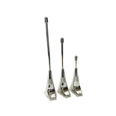 ANTENA IMITACION CROMADA 3 PCS RTC-002S