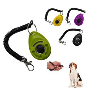 CLICKER DE ENTRENAMIENTO P/PERRO WIN-10004 BL/OR/RD/BK/YELL
