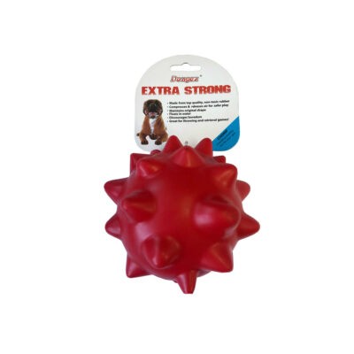 JUGUETE P/MASCOTA BOLA PICUDA  11.5 CM6920-2