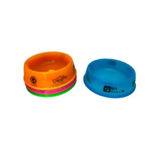 PLATO P/MASCOTA 18 CM XR5100 VER/BAR/FUSC/CEL