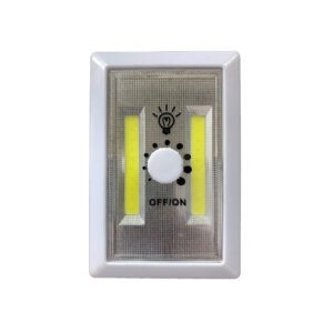LAMPARA LED COB C/DIMMER 3 BATERIAS AAA 1702AB