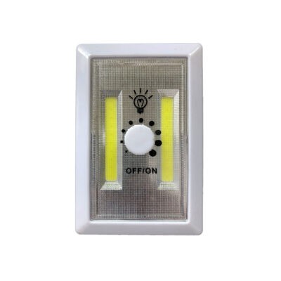 LAMPARA LED COB C/DIMMER 3 BATERIAS AAA 1702AB