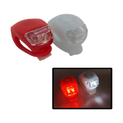 LUZ P/BICICLETA 2LED HJ-004 FUNCIONES LUZ ROJA