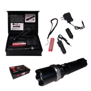 LINTERNA LED RECARGABLE  8009 12-110V FUN 15CM