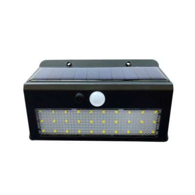 LAMPARA DE PARED SOLAR 30 LED 6012 172X115MM