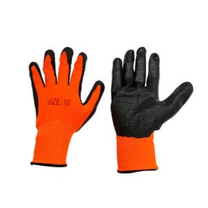 GUANTES DE NITRILO 902-2 NARANJA