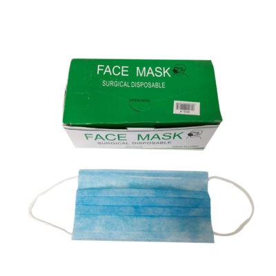 MASCARILLA CELESTE (50 PCS) RECTANGULAR 902-4