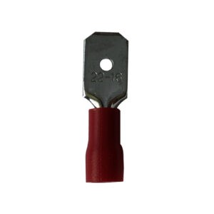 TERMINAL DE PALETA 100 PCS ROJA MDD1.25-250 22-16