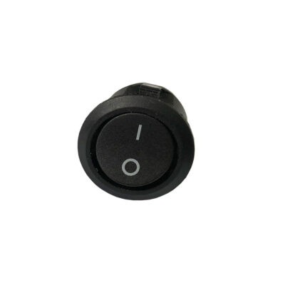 SWITCH REDONDO NEGRO ON-OFF KCD1