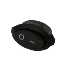 SWITCH KCD1C OVALADO NEGRO ON-OFF 27X16MM