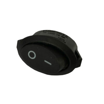 SWITCH KCD1C OVALADO NEGRO ON-OFF 27X16MM