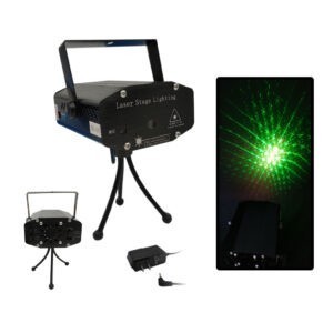 LAMPARA P/DISCOTECA LASER C/TRIPODE YX-4J FLOR