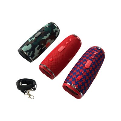 BOCINAS BLUETOOTH E3 AZ/MILITAR/RD/NARANJA-AZUL