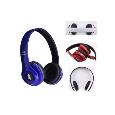 AUDIFONOS BLUETHOOTH P24 NE/BLAN/ROJ/ROS/AZ