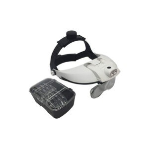 LAMPARA DE CABEZA C/5 LUPAS  Y 2 LED 81001-H