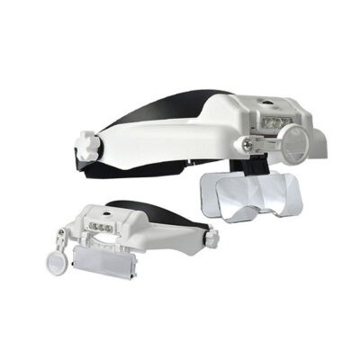 LAMPARA DE CABEZA C/3 LUPAS 3 LED 81000S 3 BAT AA