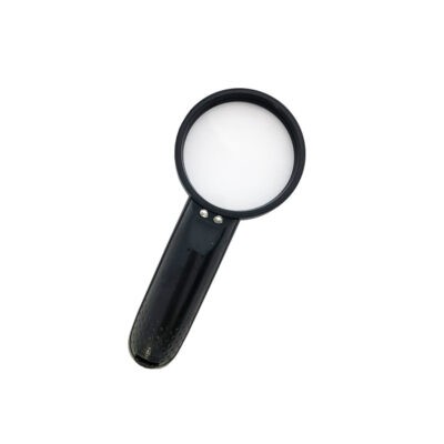 LUPA 7CM C/LUZ  2 LED BLANCO MG6B-4A 3X