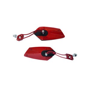 RETROVISORES P/MOTO 2 PCS RED 026-6