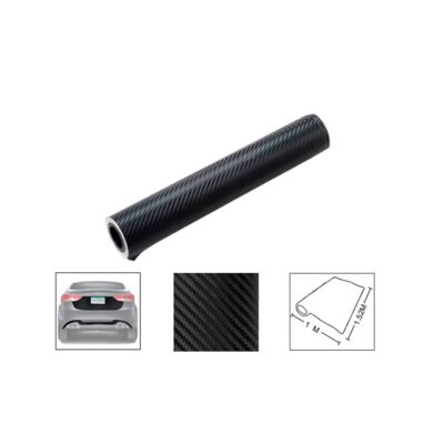 STICKER FIBRA DE CARBON 4D NEGRO 1.52 256-2