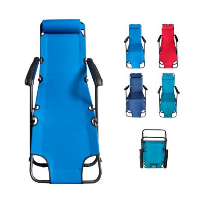 CAMA PLEGABLE PLAYA 175LBS 152X47CM AZ/RD/VER/CEL 1092