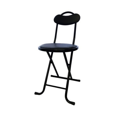 SILLA PLEGABLE 34X28X75CM RO/NE 1302 (2B02)