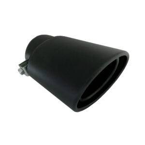 PUNTA DE ESCAPE PAVONADA HT-7619 NEGRA 13.5CM