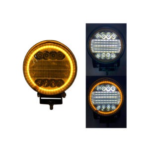 NEBLINERA 24 LED BLANCO REDONDA  ARO AMARILLO CD-62
