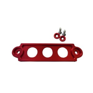 SUJETADOR DE BATERIAS ROJO GZPJ0055 17X4.5CM