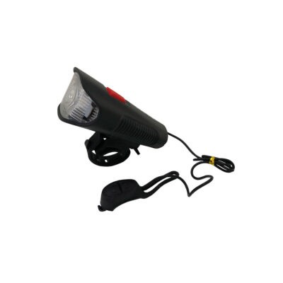 LAMPARA P/BICICLETA C/BOCINA FA-317 6 TONOS