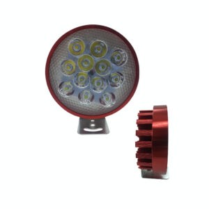 LAMPARA HI-LOW-FLASH 12 LED HS-237115-1 RED 9.5X3.5CM