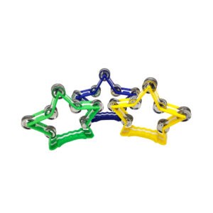 PANDERETA 21X18.5CM 5894-2 ESTRELLA AZ/R/AM/VE