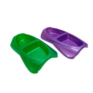 PLATO P/MASCOTA DOBLE PLASTICO OVALADO 382-1806