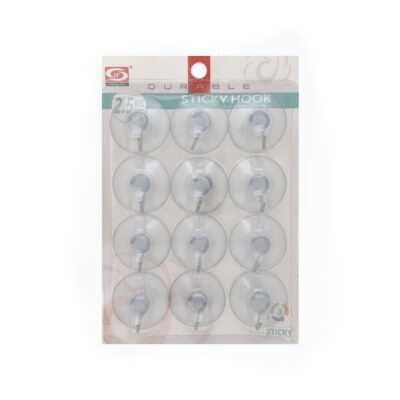 VENTOSAS JUEGO 12 PCS 4CM 2.5KG 835-12