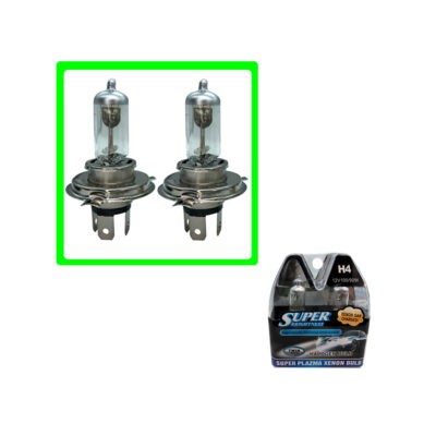 BOMBILLO WHITE H4 100W/12V 2 PCS C3DX253-2-2