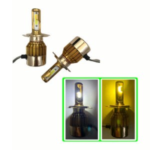 BOMBILLO LED H4 DUAL COLOR 36W 6500K 8000LM S2-H4