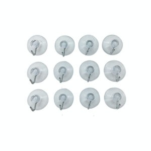 VENTOSAS JUEGO 02 12 PCS 2CM GANCHO METAL
