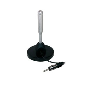 ANTENA P/CARRO ALUMINIO 13CM MAGNETICA PS-541
