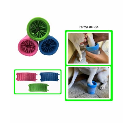 LIMPIADOR PATAS P/MASCOTA 8049-7 11X8.5CM LBL PK GR
