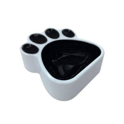 PLATO P/MASCOTA  HUELLA 5X15CM XP-810 WH