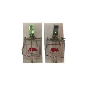 TRAMPA P/RATON PEQUE?A DE MADERA 2 PCS 4809-13