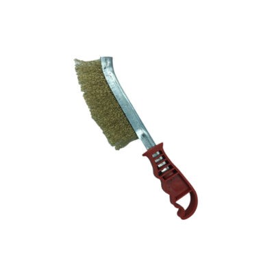 CEPILLO DE ALAMBRE C/MANGO ROJO 4809-24