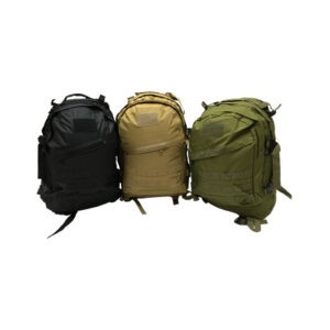 MOCHILA COMBATE 43X30X19CM 1363-2 BK BE GR