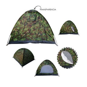 CARPA P/ACAMPAR 4 PERSONAS 0172-1 2X2X1.3M CAMU