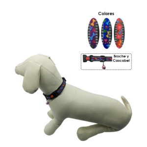 COLLAR P/MASCOTA 5485-6 1.50 BL PU RD