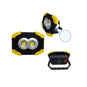 LAMPARA RECARGABLE 2 LED 915 13.5X9.5CM YL GR